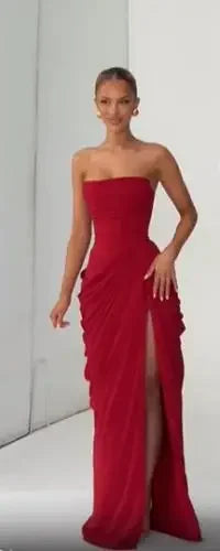 Robe Bustier Plissée de luxe
