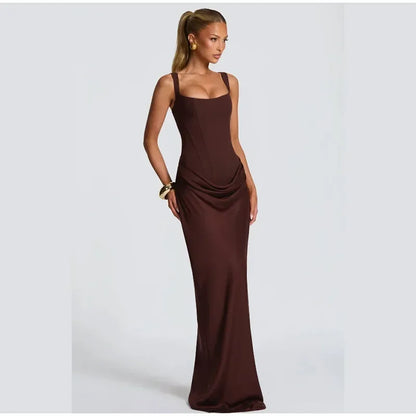 Robe Bustier Plissée de luxe
