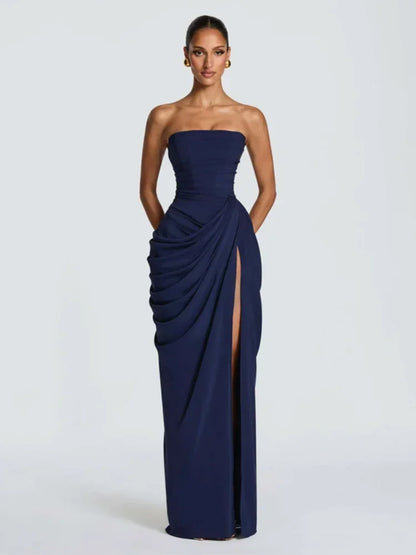 Robe Bustier Plissée de luxe