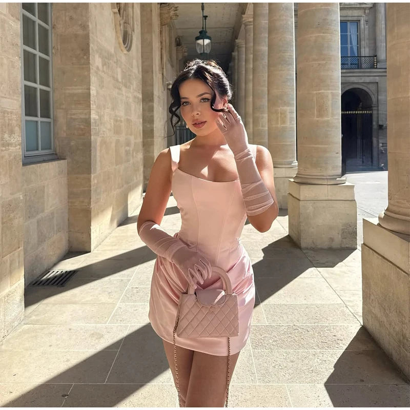 Robe Bustier Plissée de luxe